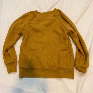 Prana, Dark Yellow Sweater, Size Small